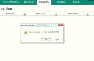 Leia mais sobre o artigo Microsoft Visual Basic: Erro de Compilação no módulo oculto: D_CODIGO [RESOLVIDO]